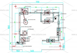 Layout Drawing of Milk Powder Canning Line