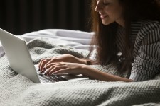 Young Woman on Laptop