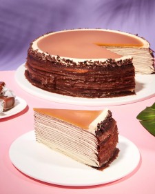 Salted Caramel Mille Crêpes