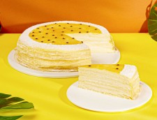 Passion Fruit Mille Crepes