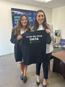 FormAlloy CEO Mel Lang and Congresswoman Sara Jacobs