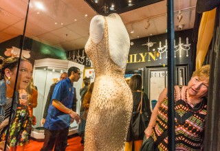 Marilyn Monroe "Happy Birthday, Mr. President" Dress Unveiling. 