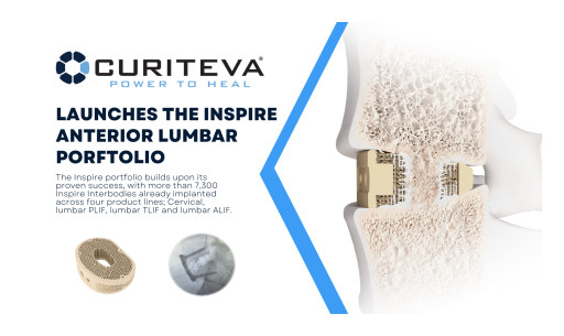 Curiteva Launches the Inspire Anterior Lumbar Portfolio