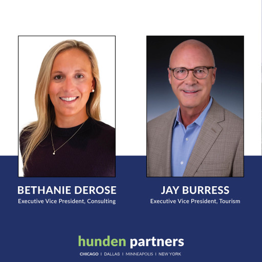 Hunden Partners Expands Leadership Team With the Addition of Two Executive Vice Presidents