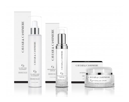 Caviar & Cashmere Line of Skincare Products From Fashion and Beauty Influencer Caitlyn Chase Rolls Out Nationally