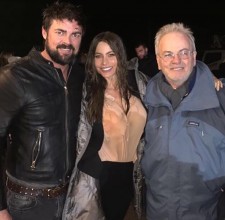 Bobby Moresco on the set of "Bent"