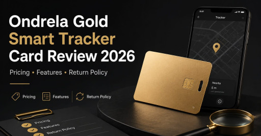 Ondrela Gold Smart Tracker Card Review 2026: The Slim No-Subscription Wallet Tracker Buyers May Wish They Found Sooner