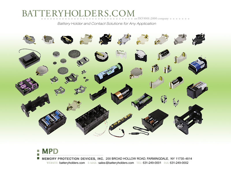 Memory Protection Devices, Inc. Launches Designers Guide to Battery