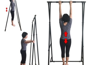 KT Folding Stand Frame for spine stretching to relieve and prevent back pain and spinal diseases