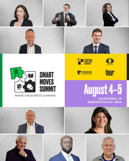 Freedom Holding Corp. Sponsors the 2025 FIDE World Schools Team Championship and Smart Moves Summit
